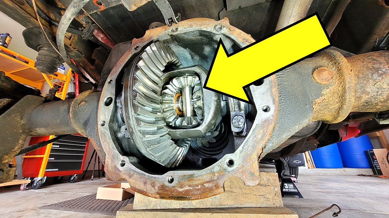 Uszkodzony mechanizm różnicowy wymaga fachowej naprawy mechanicznej